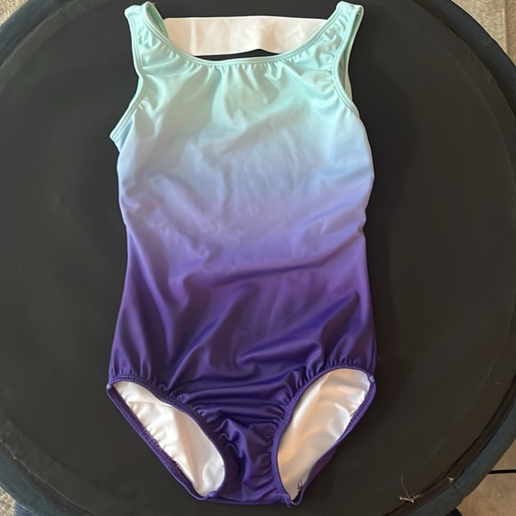 GK special edition Dusty Button one piece leotard size AXS - Picture 2 of 5
